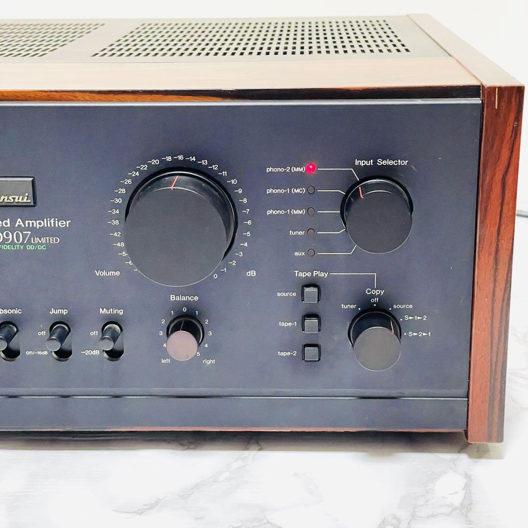 名機 山水 サンスイ Sansui AU-D907 LIMITED リミテッド プリメイン