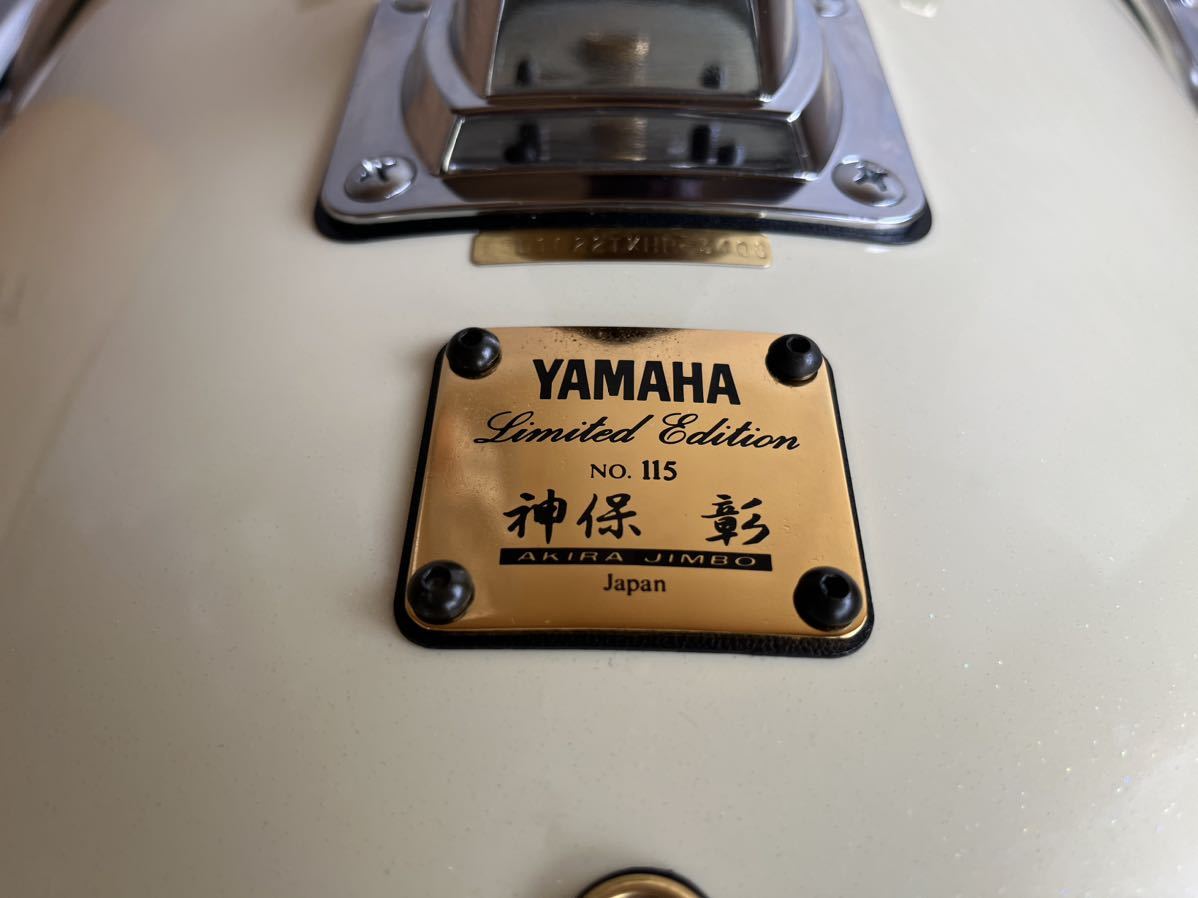 【未使用】限定15台 YAMAHA 神保彰モデル Maple Custom バスドラム 22インチ_画像9
