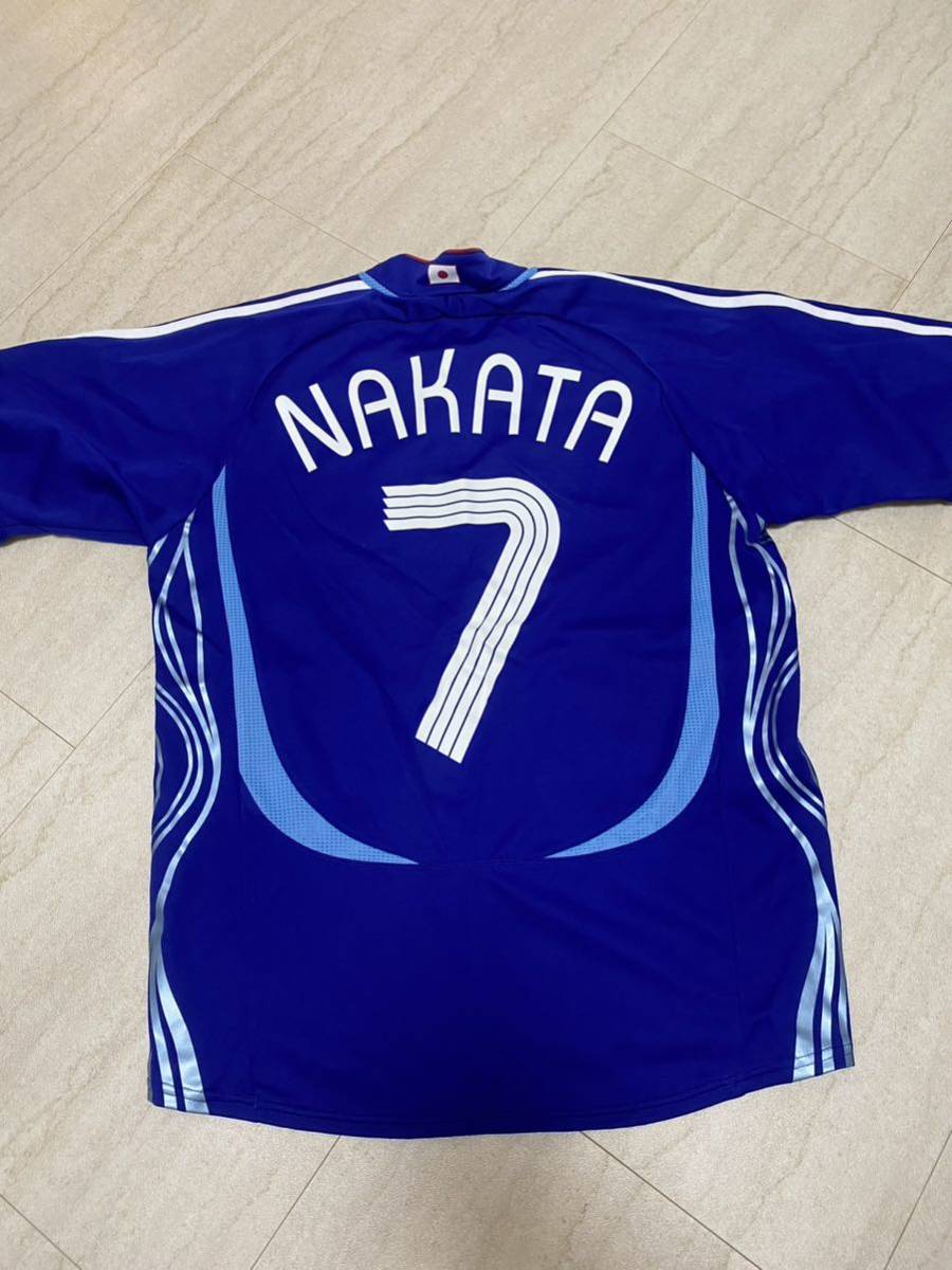 国内正規品 adidas アディダス 2006W杯 ドイツワールドカップ サッカー日本代表 レプリカユニフォーム 中田英寿 Sサイズ #7 adidas 中田英寿 2006 ドイツW杯 日本代表 ユニフォーム