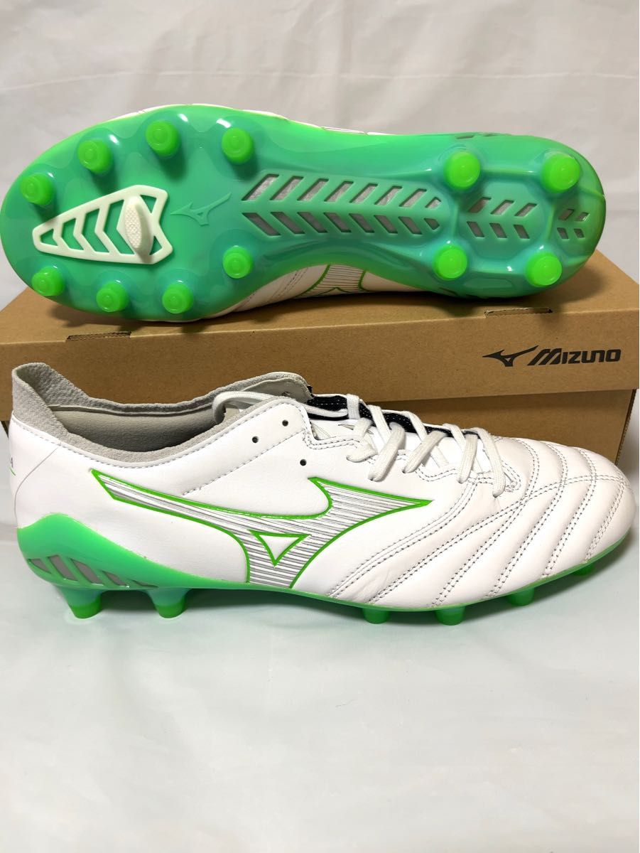 希少白緑　日本未発売　未使用　MORELIA NEO 3 ELITE 27.0