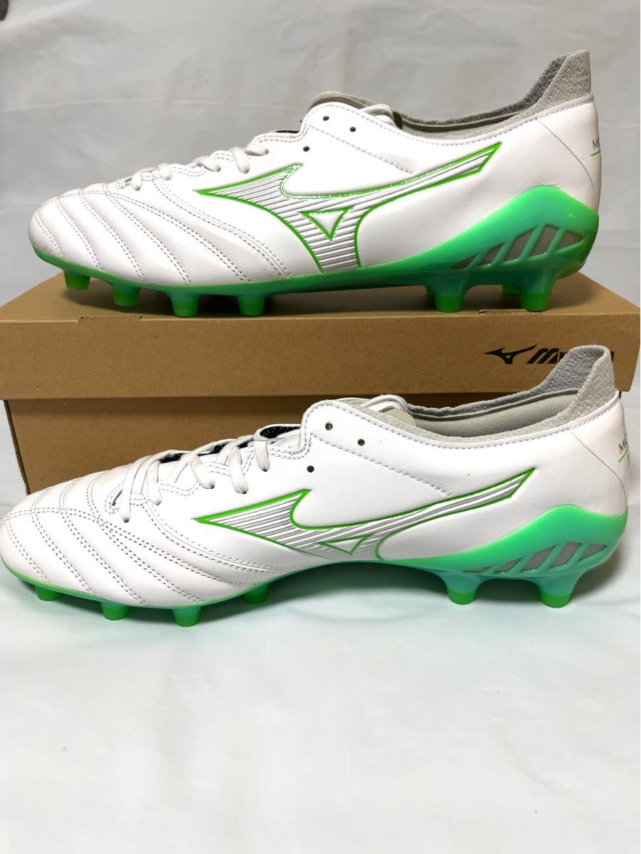 希少白緑 日本未発売 未使用 MORELIA NEO 3 ELITE 27.0-