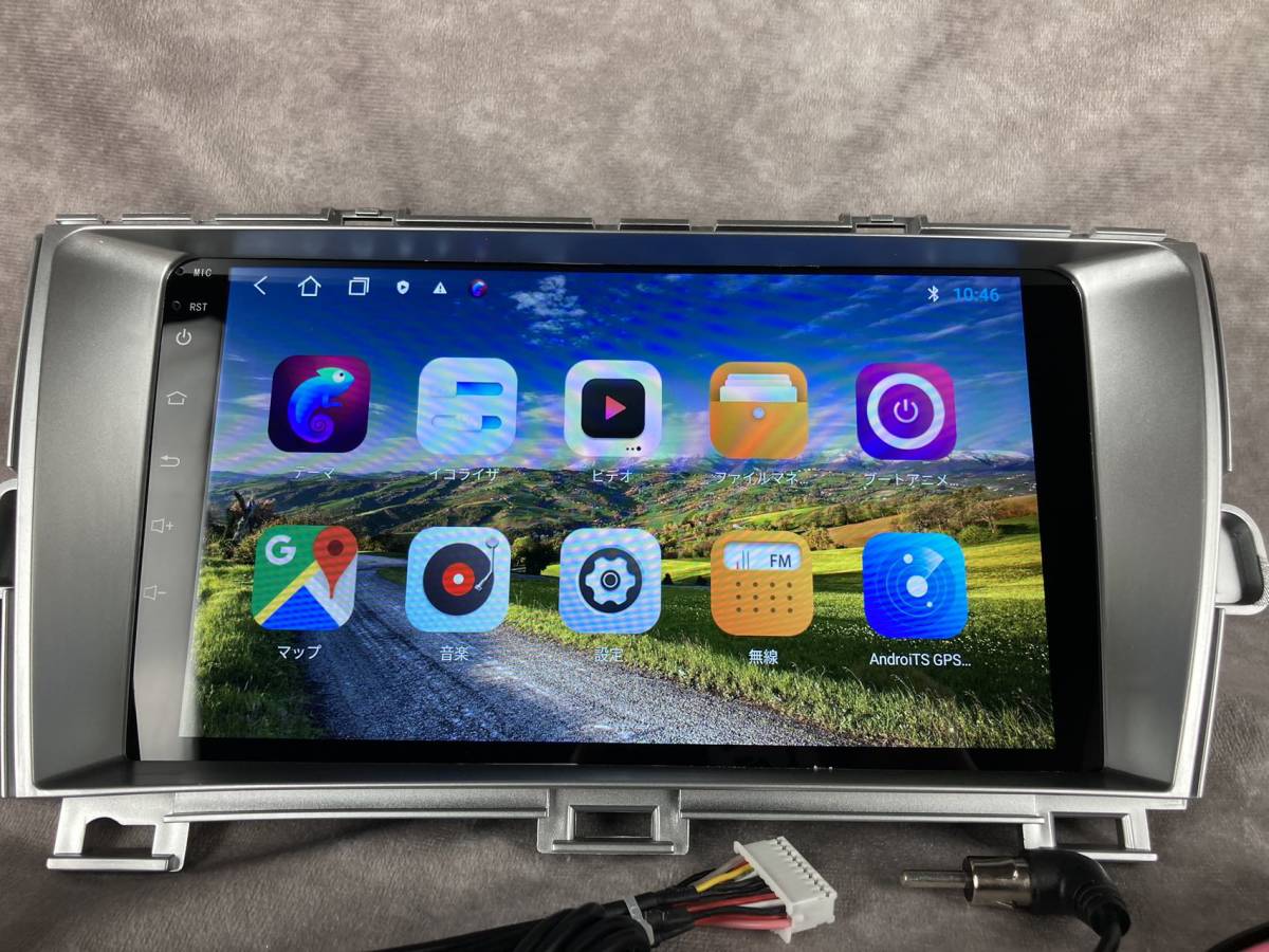 1円 9インチ 30系 プリウス 専用 パネル iPhone CarPlay アンドロイド