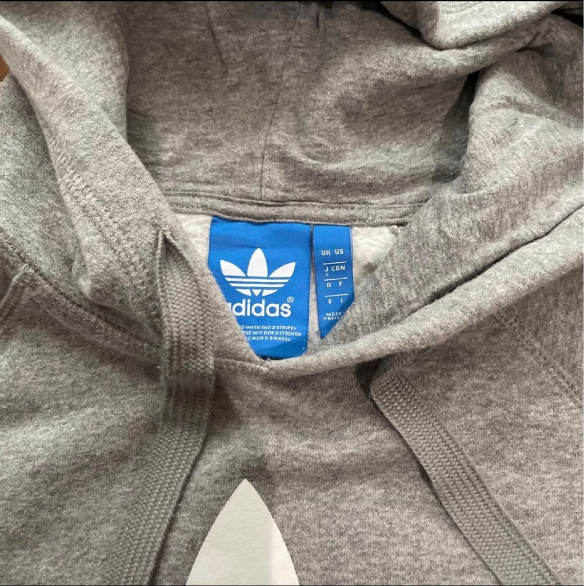 adidas◇パーカー◇裏起毛◇Lサイズ◇カジュアル◇スポーツ