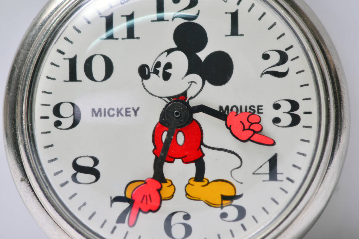  ценный * BRADLEY * пирог I * Mickey Mouse ручной завод карманные часы 