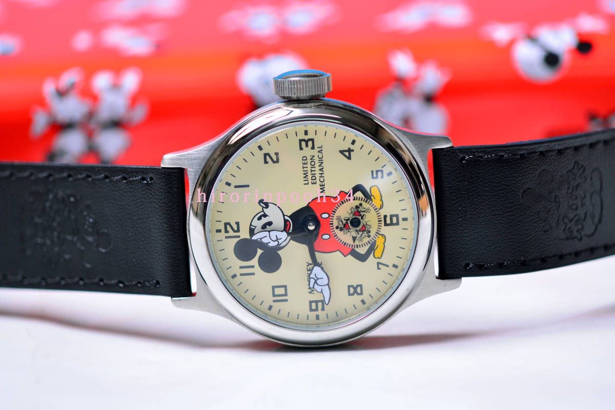 即決　株主限定　●1933年復刻 　ミッキーマウス 手巻時計　●　Ingersol　l●　パイアイ　● Disney