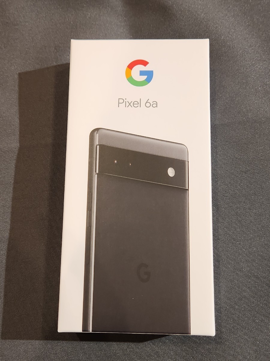 Pixel 6a 6.1インチ メモリー6GB ストレージ128GB Charcoal送料込みSIM