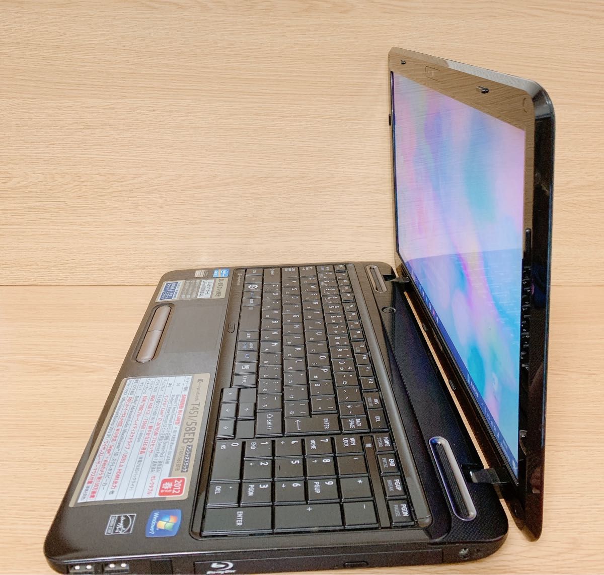カメラ付PC ノートパソコン core i7 SSD快速 人気のdynabook メモリ8GB