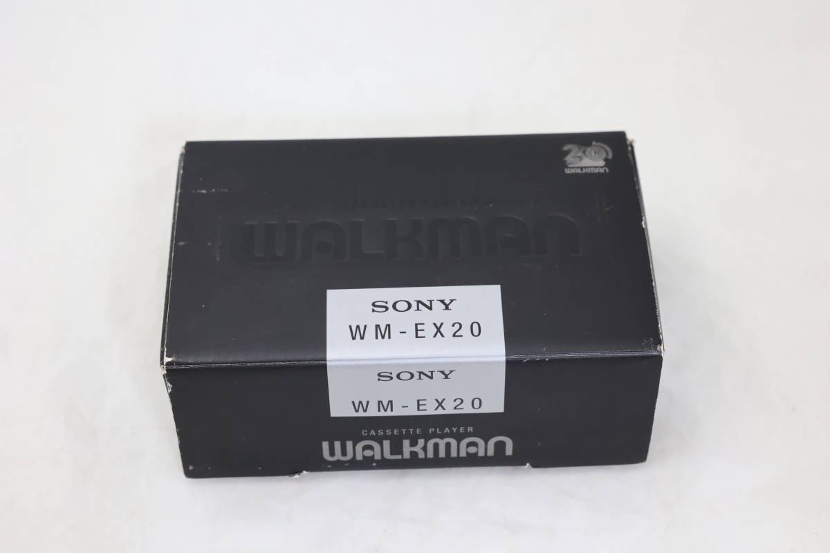 超目玉枠】 【新品未開封】SONY WM-EX20 20周年記念モデル