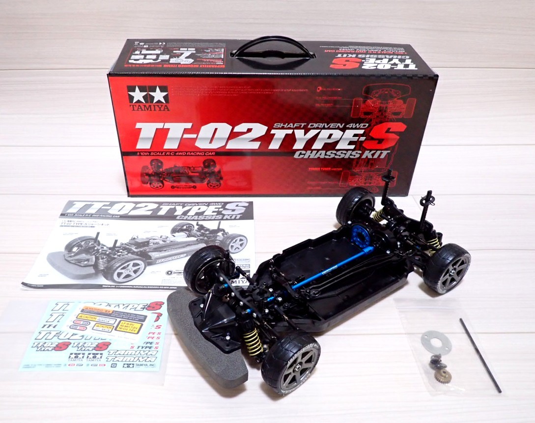 Yahoo!オークション - 1/10 タミヤ TT02 TYPE-S シャーシ オプシ...