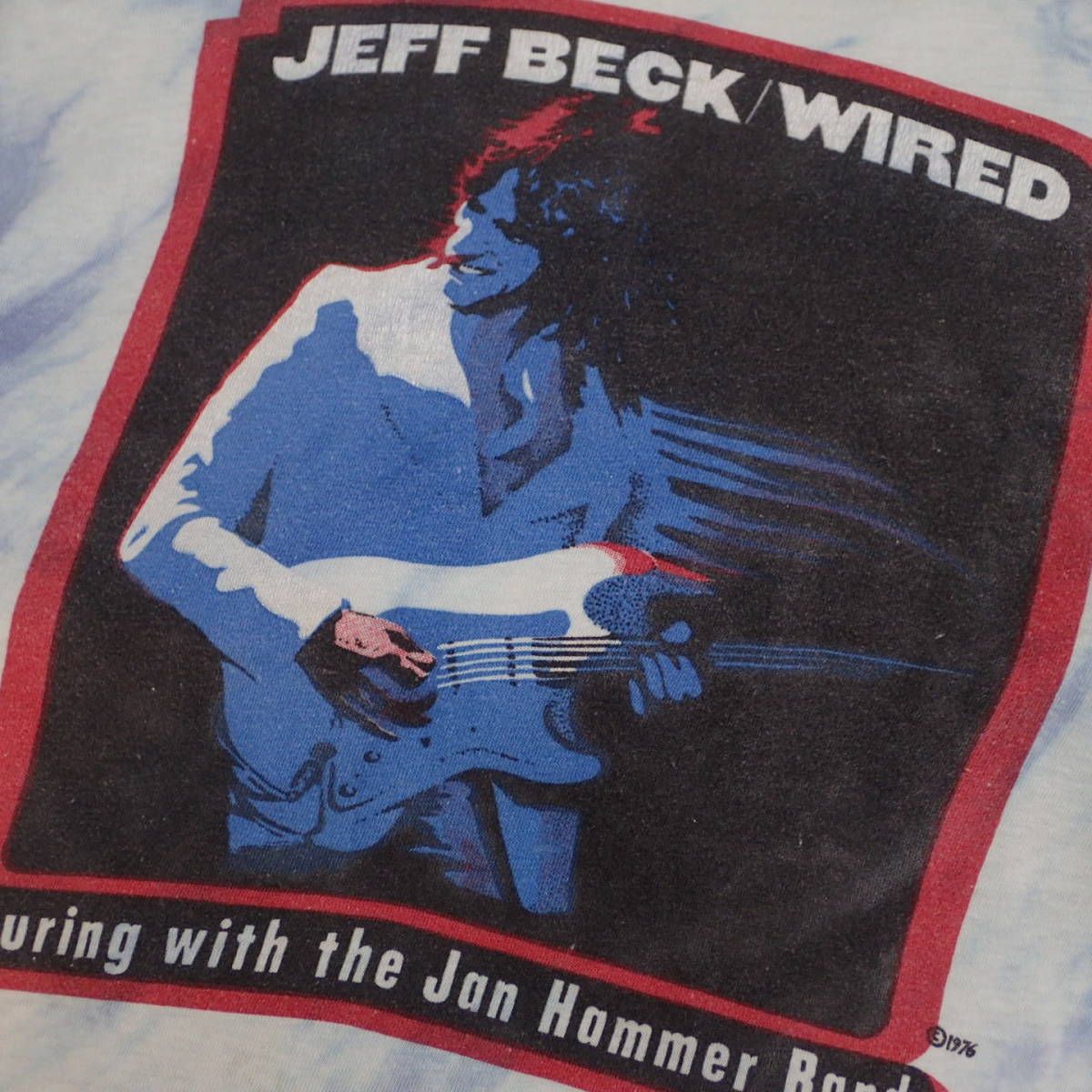 ■ 70s Jeff Beck Vintage T-shirt ■ ジェフベック ヴィンテージ Tシャツ 当時物 本物 バンドT ロックT blues rock jazz fusion