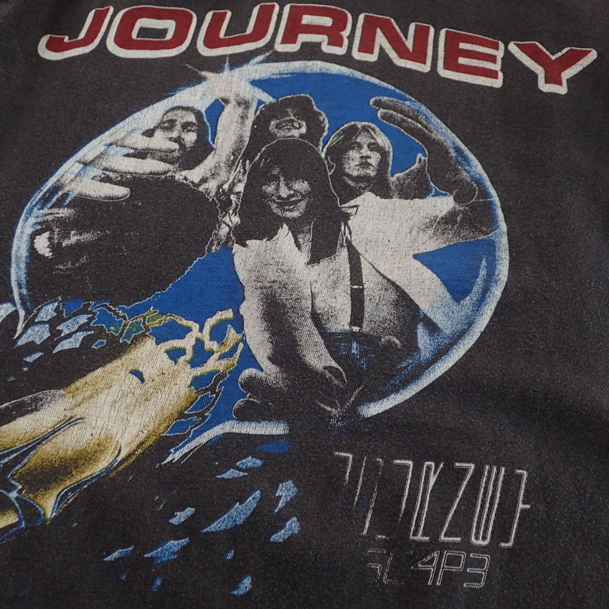 ■ 80s Journey Vintage T-shirt ■ ジャーニー ヴィンテージ Tシャツ 当時物 本物 バンドT ロックT hard rock jazz rock