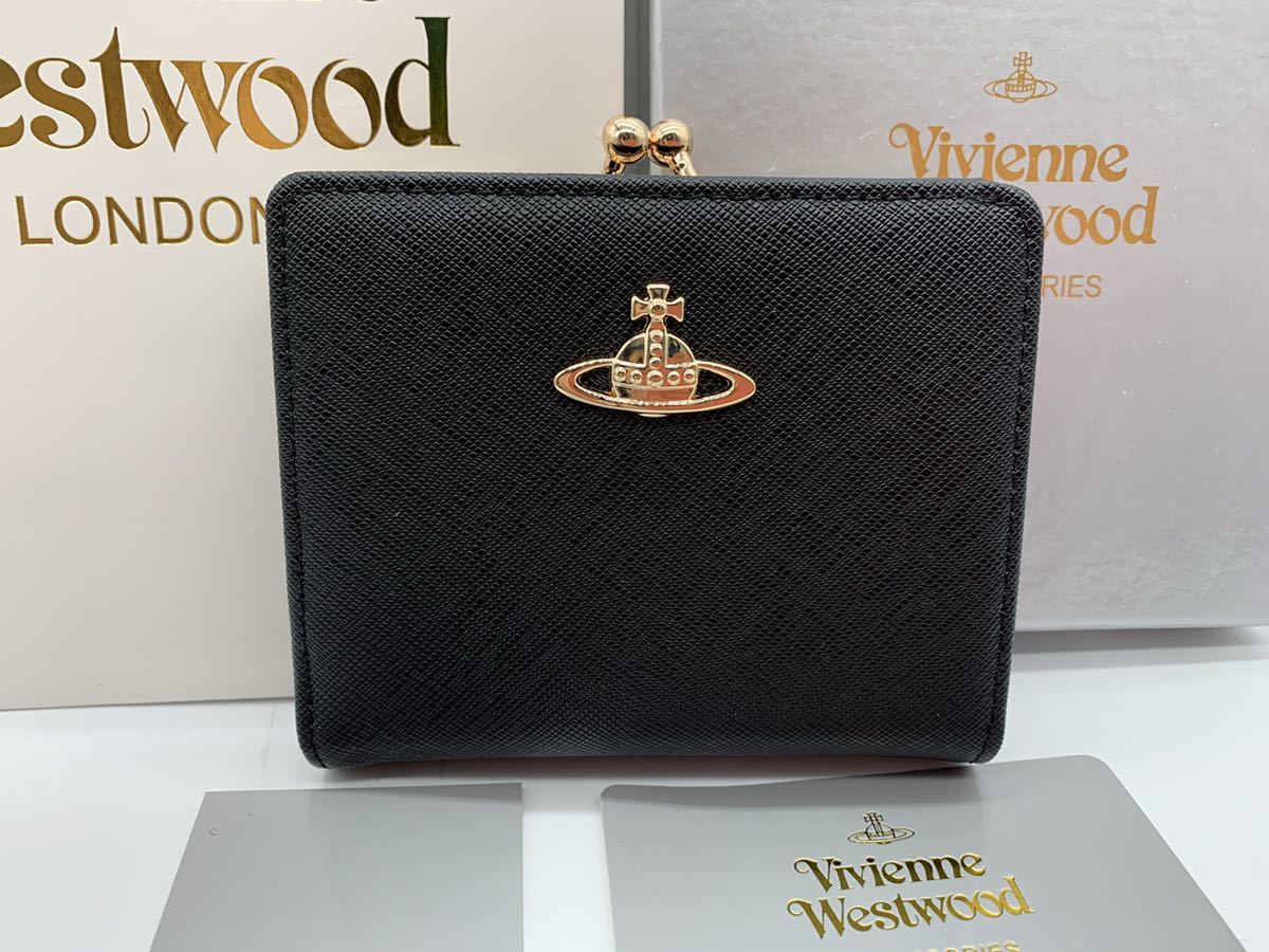Vivienne Westwood 財布 がま口 二つ折り財布 ヴィヴィアンウエスト