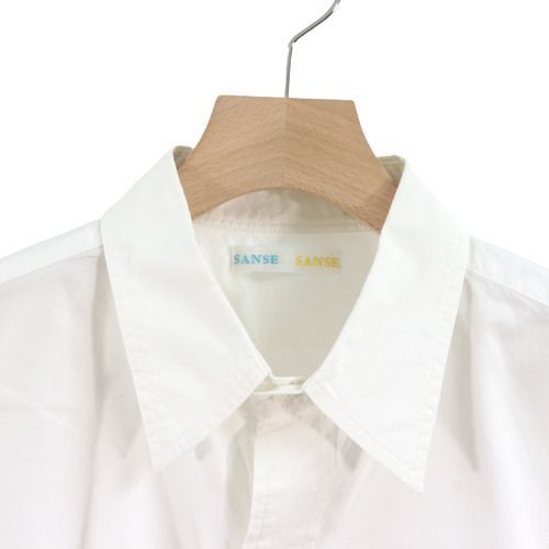 SANSE SANSE サンセサンセ don juan shirts シャツ L ホワイトの画像3