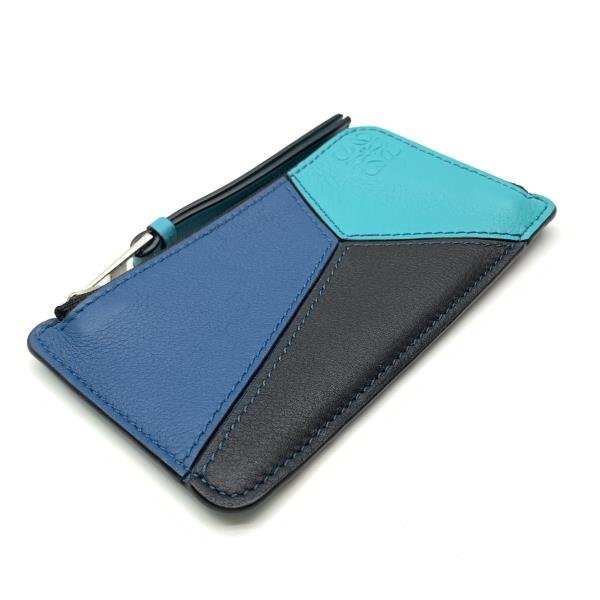 メーカー再生品】 カーフスキン 122.30WK07 ロエベ LOEWE カードケース