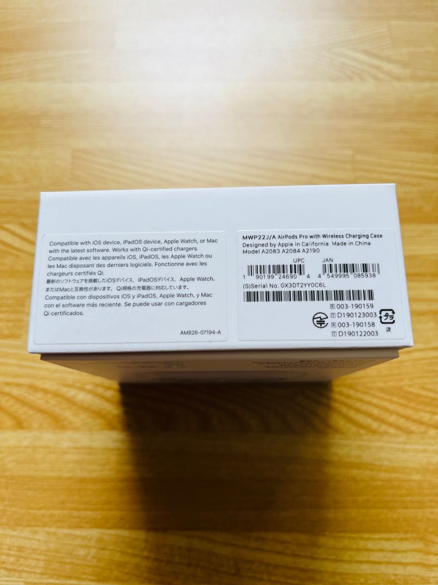 AirPods Pro MWP22J/A Apple アップル イヤホン エアポッズプロ