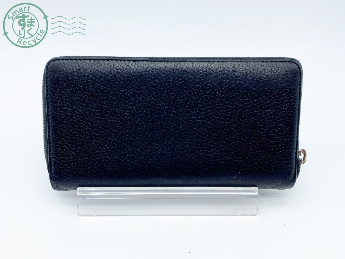 04622231 ▽ GUCCI グッチ ラウンドジップ 長財布 473923.525040 黒