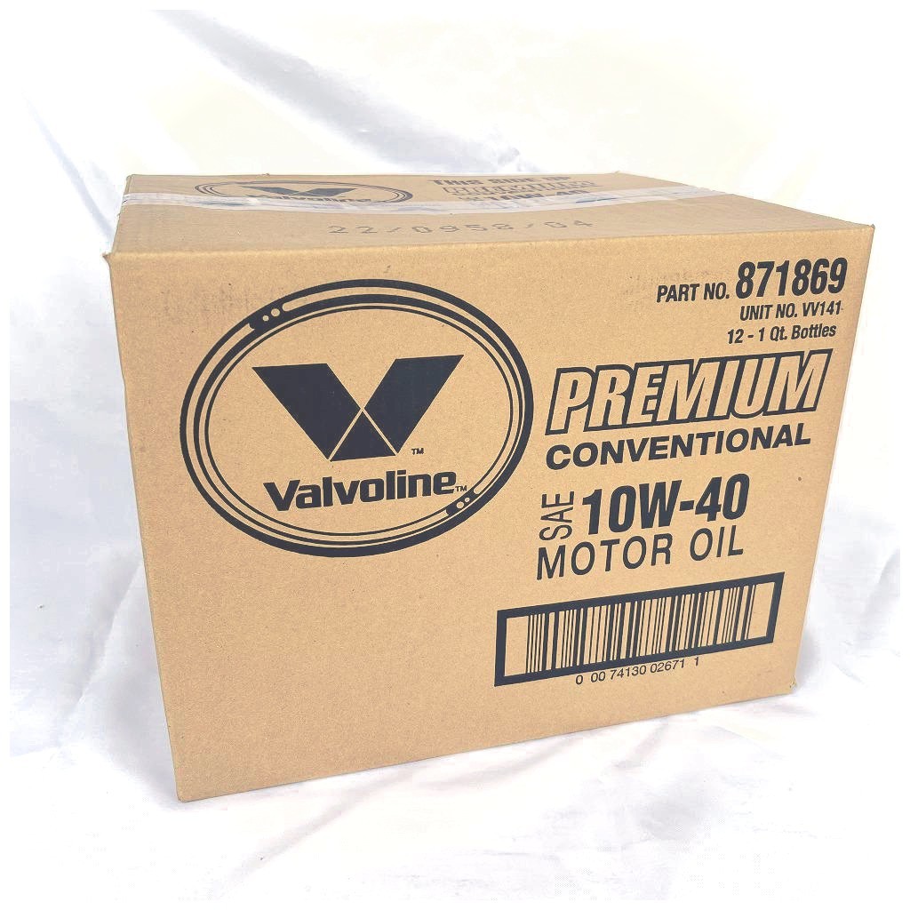 【　1QTボトル（946ml）×12本入り　）Valvoline Premium Conventional　バルボリン プレミアム コンベンショナル　SN 鉱物油_画像3