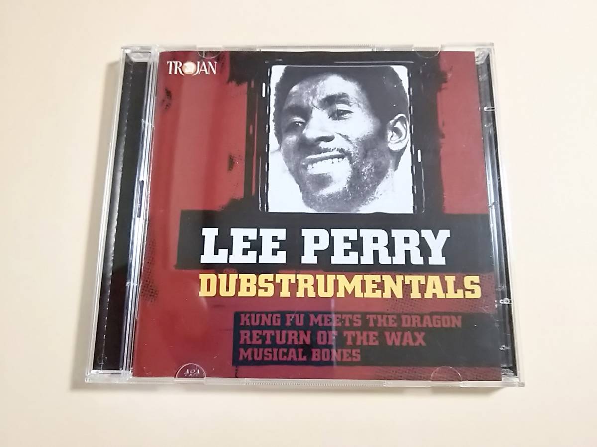 LEE PERRY / DUBSTRUMENTALS [ TROJAN ] 2枚組CD 「KUNG FU MEETS THE DRAGON」「RETURN OF THE WAX」「MUSICAL BONES」Vin Gordon 収録_画像1