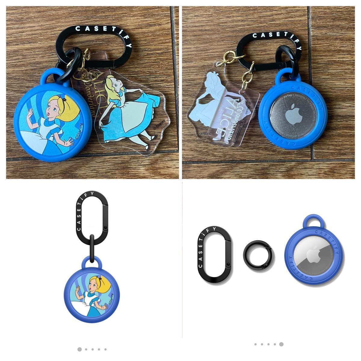 casetify AirTag ホルダー Shy Bunny by foxy illustrations casetify AirTag ホルダー Shy Bunny by foxy illustrations