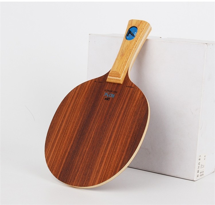  ping-pong racket *729 company manufactured rose wood 7 sheets . board 