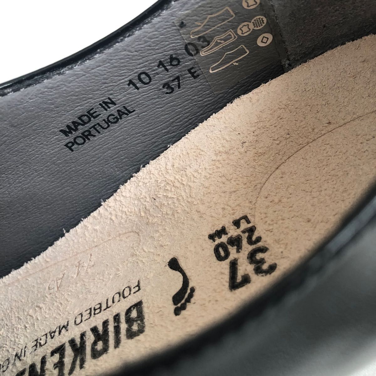 ビルケンシュトックBIRKENSTOCK】未使用/ソーンダース/エナメル ビルケンシュトックBIRKENSTOCK】未使用/ソーンダース/エナメル
