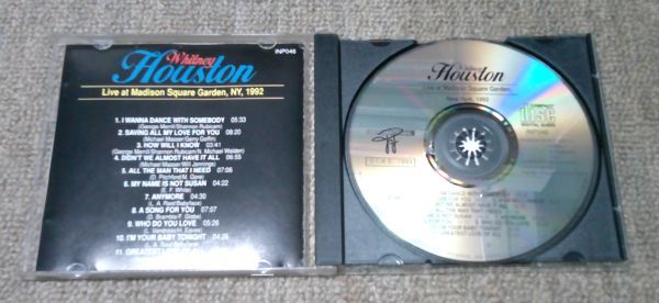 輸入盤1CD：WHITNEY HOUSTON/LIVE AT MADISON SQUARE GARDEN, NY, 1992/SBD_画像2