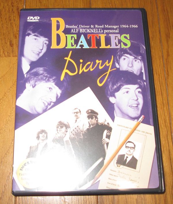 輸入盤1DVD：BEATLES/ALF BICKNELL’S PERSONAL BEATLES DIARY/US/ DELTA MUSIC//BONUS:TRIVIA GAME/国内再生可_画像1