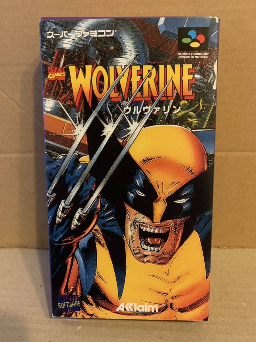 送料無料 ウルヴァリン WOLVERINE SFC スーパーファミコン アクレイ