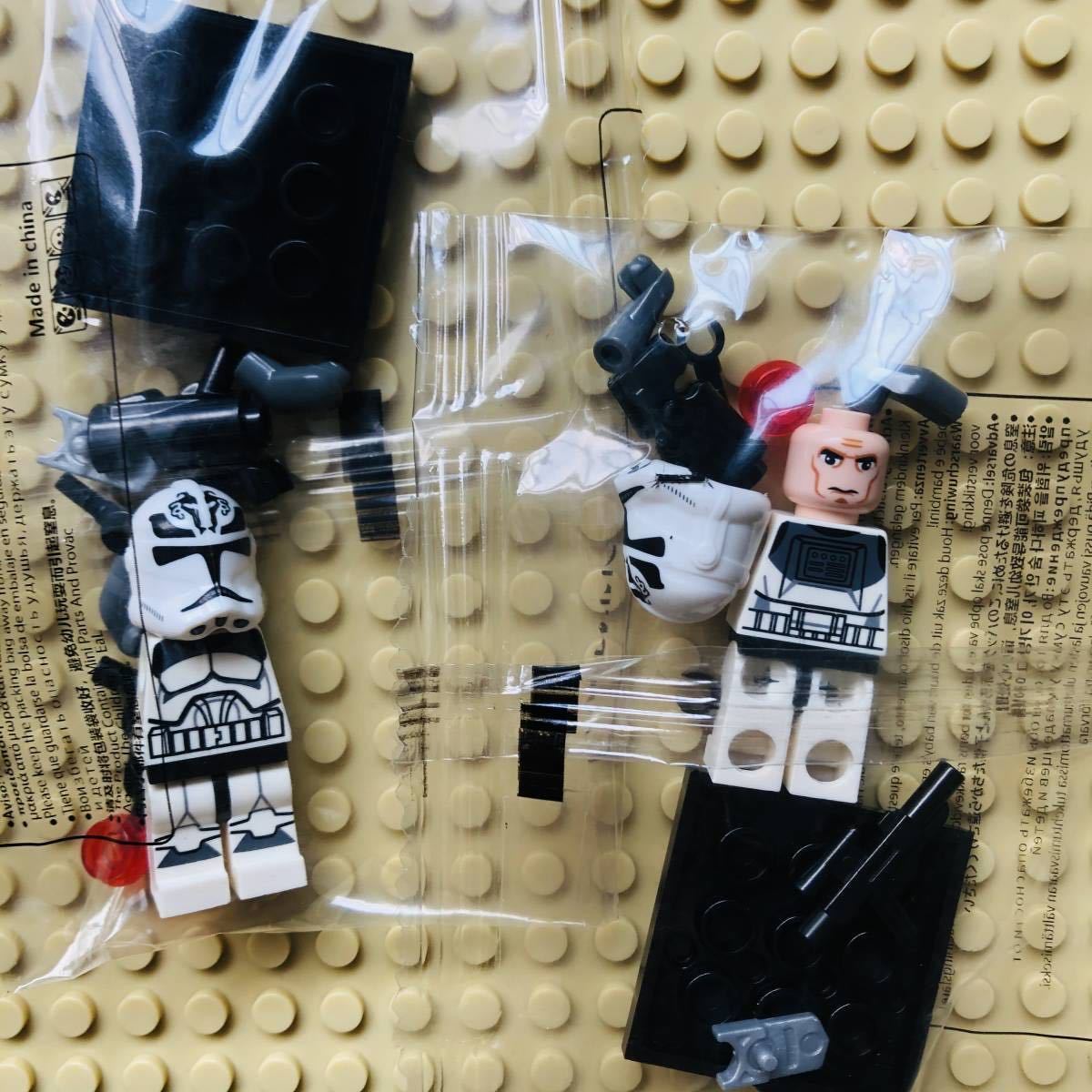 11体セットB LEGO レゴ互換 ミニフィグ フィギュア スターウォーズ ウルフ・パック 第104大隊 クローン・トルーパー 匿名配送 送料無料