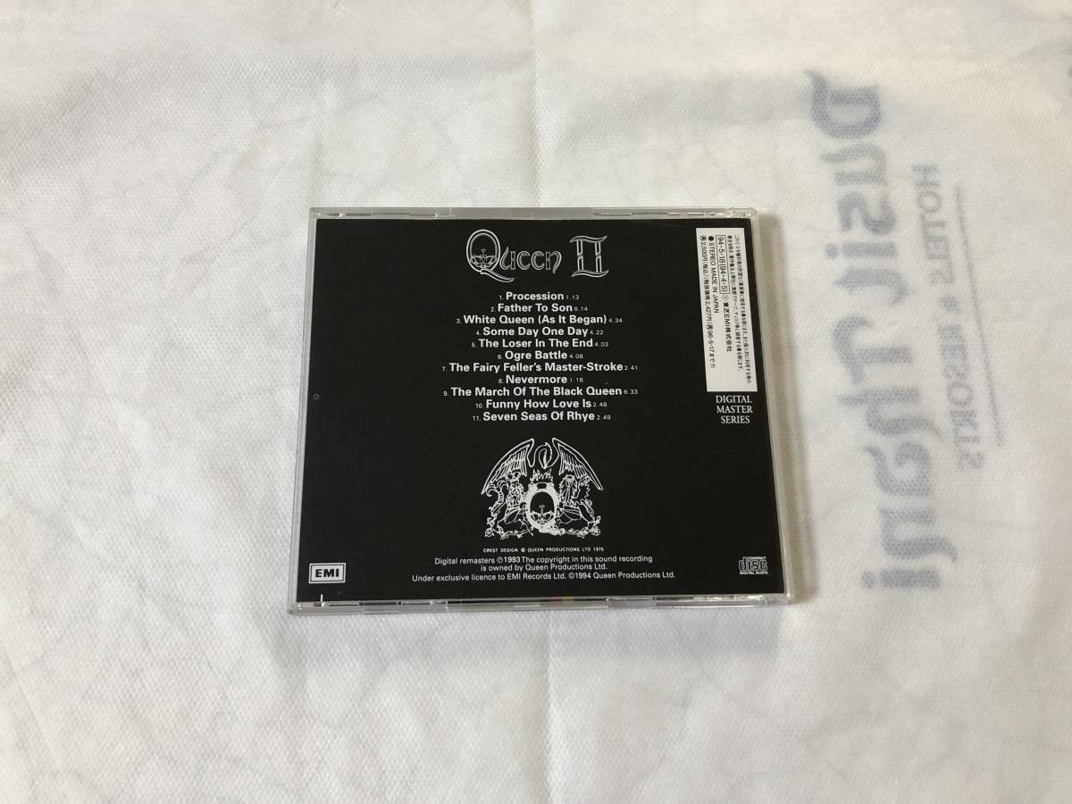 美品 国内盤 帯付 セカンド・アルバム デジタル・マスター Queen クイーン 2 Ⅱ フレディ・マーキュリー_画像3