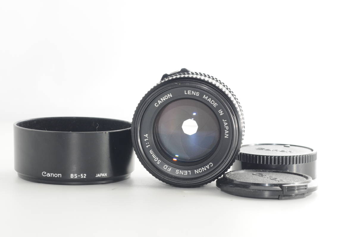 最新 Canon New #EH24 送料無料 スタンダードレンズ MF f/1.4 50mm FD