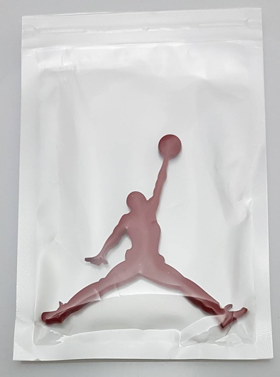 NBA バスケ バスケットボール 飾り Air Jordan アルミ エア ジョーダン ジャンプマン カー 3D ステッカー レッド 当日発送_画像3