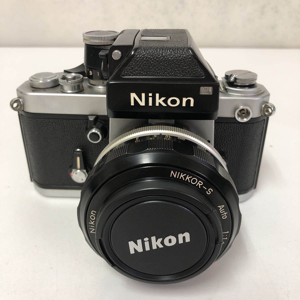 S3631a) 美品 Nikon ニコン F2 フィルムカメラ NIKKOR-S Auto 1:1.2 f