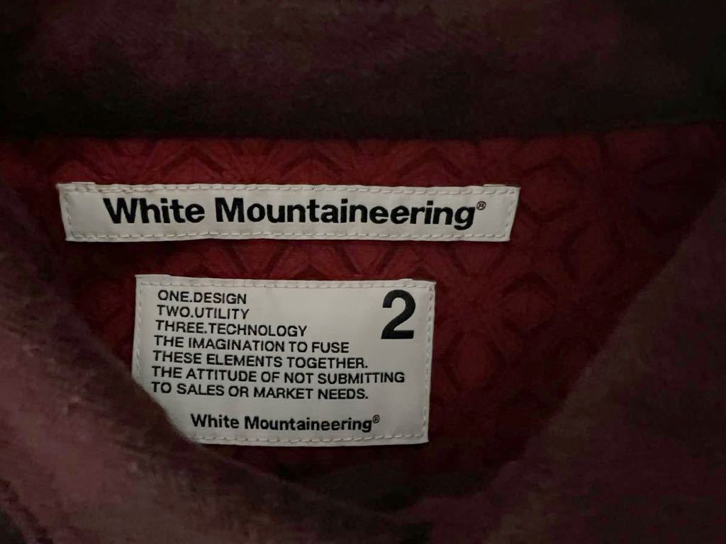 White mountaineering 18AW ビックポケットチェックシャツ ホワイトマウンテニアリング nonnative visvim SOPH ソフ ノンネイティブ_画像5