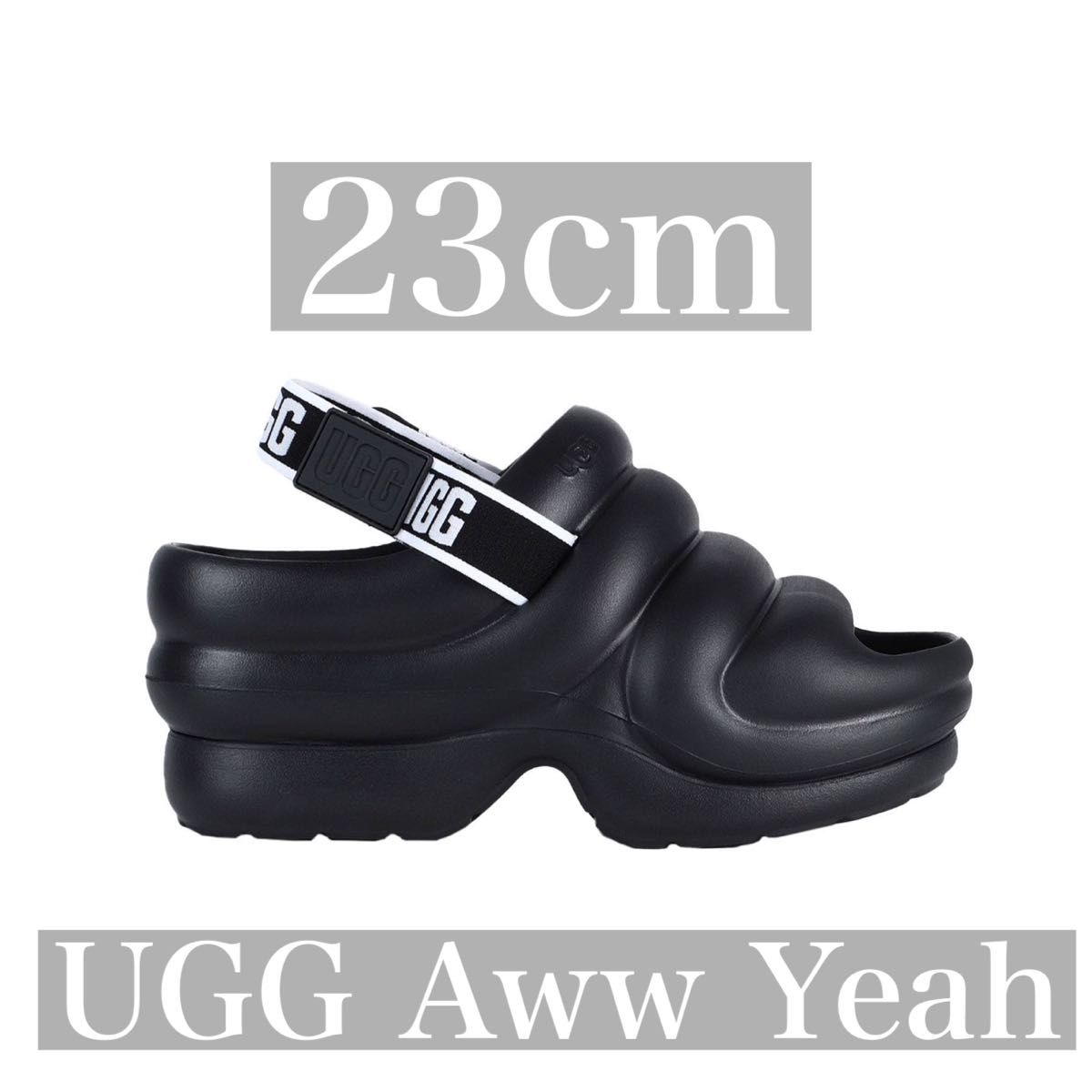 新品未使用UGG Aww Yeah ブラック 23cm | noonanwaste.com