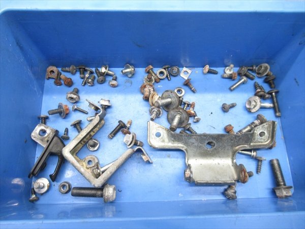 A1R5-0519 Suzuki let's 2 крепление, опора болт гайка винт [CA1PA-407~ анимация иметь ]