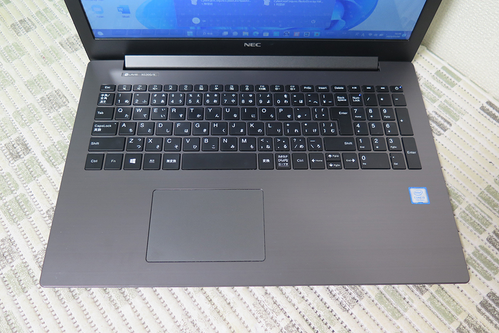 2018年7月モデルNEC NS300/K【高速Core i3第7世代☆爆速新品SSD512GB