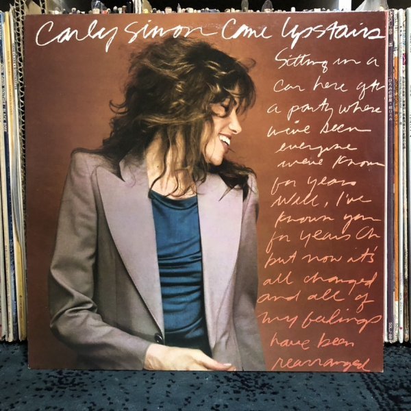 ☆【 '80 US orig】LP★Carly Simon - Come Upstairs☆洗浄済み☆_画像1