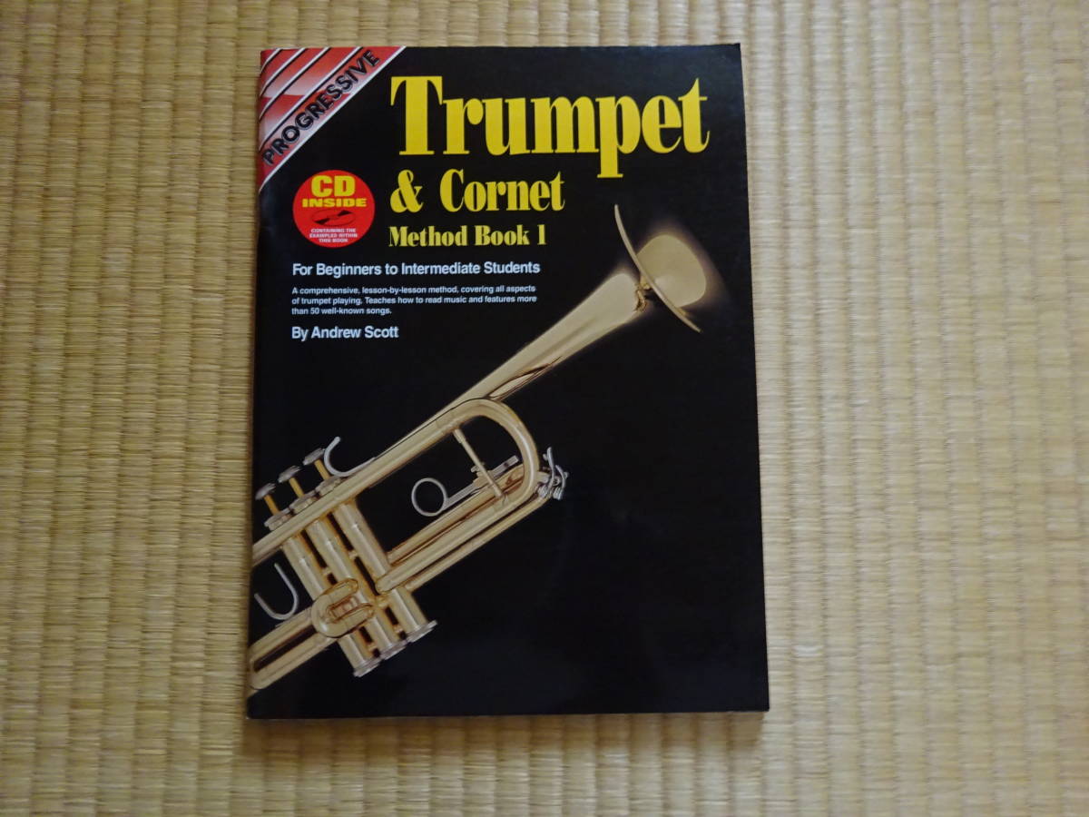 Trumpet & Cornet Method Book 1 Progressive Young Beginners　CD付　トランペット_画像1