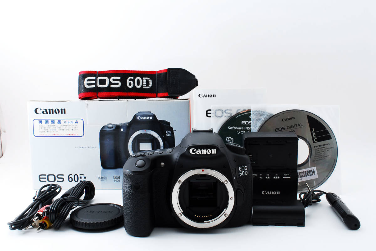  美品  キャノン Canon EOS 60D ボディ 《付属品完備・おまけ付き》 #C0793