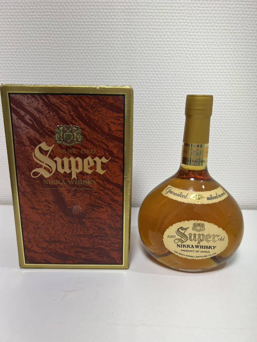 酒 SUPER NIKKA スーパーニッカ WHISKY 箱付き _画像1
