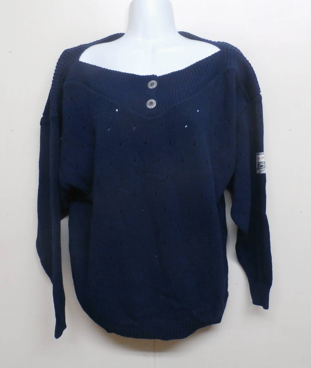 [30897] KRIZIA JEANS / с биркой не использовался товар / хлопок / темно-синий цвет tops 