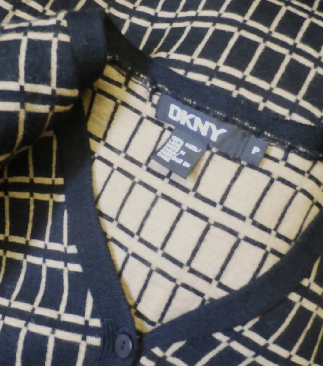 [30901] DKNY / модный общий рисунок дизайн / кардиган 