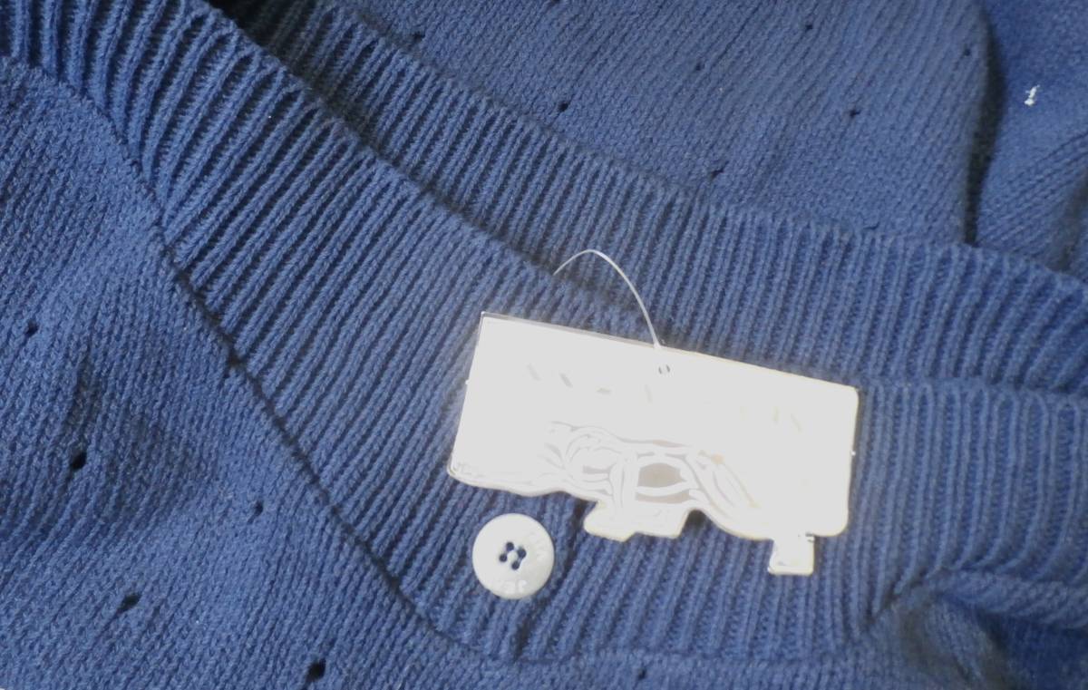 [30897] KRIZIA JEANS / с биркой не использовался товар / хлопок / темно-синий цвет tops 