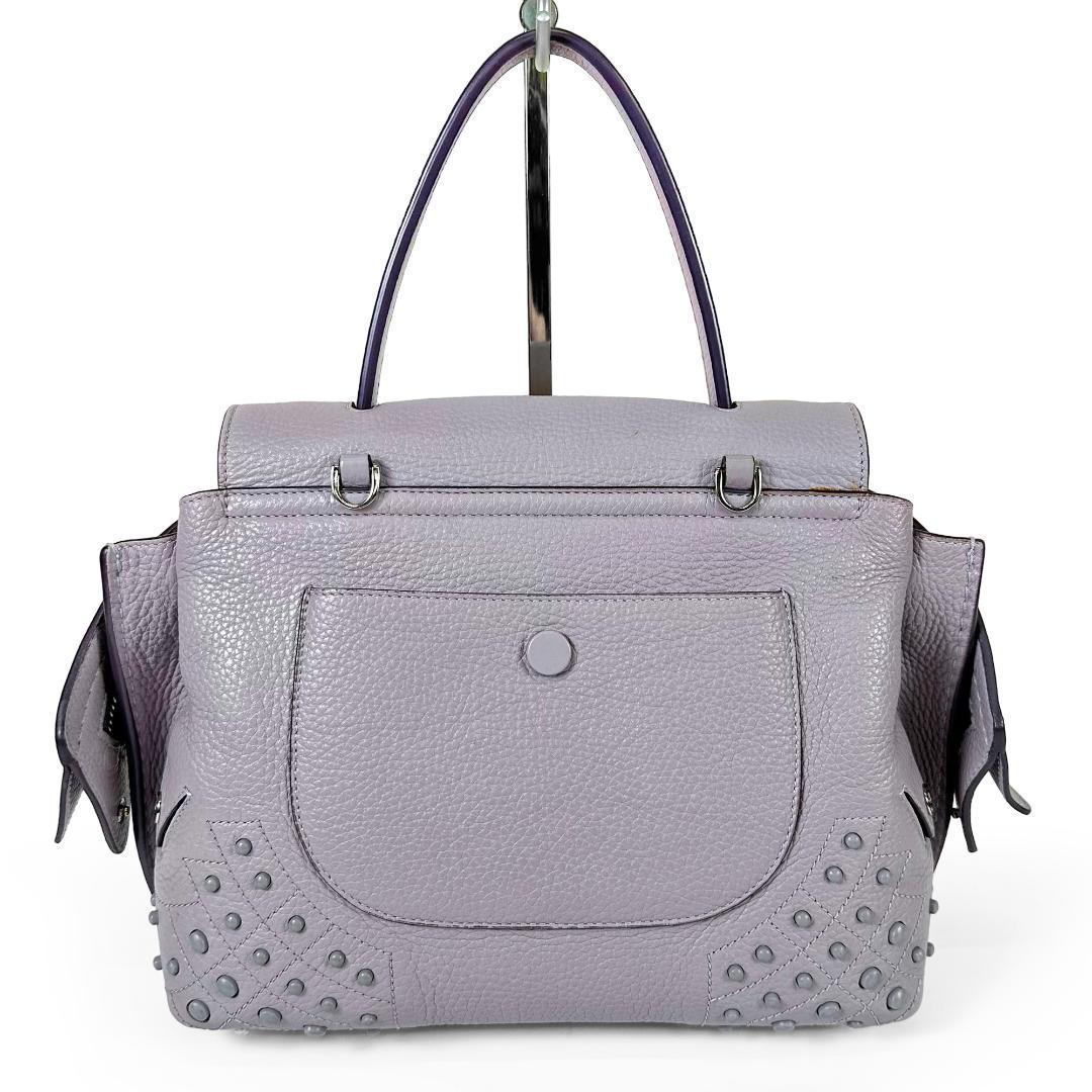 トッズ TOD'S ウェーブ 2way ショルダーバッグ ハンドバッグ