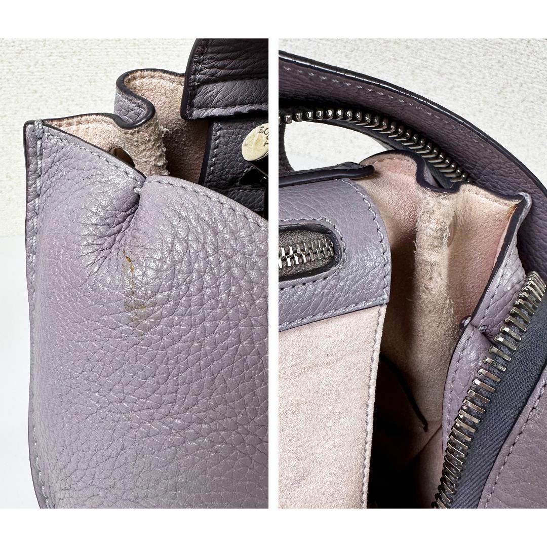 トッズ TOD'S ウェーブ 2way ショルダーバッグ ハンドバッグ