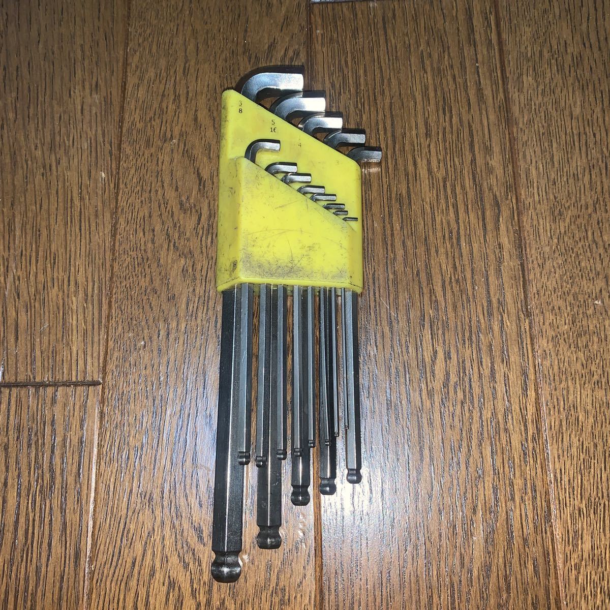 中古品 スナップオン Snap-on L型六角レンチセット ショート13本 中古品 スナップオン Snap-on L型六角レンチセット ショート13本