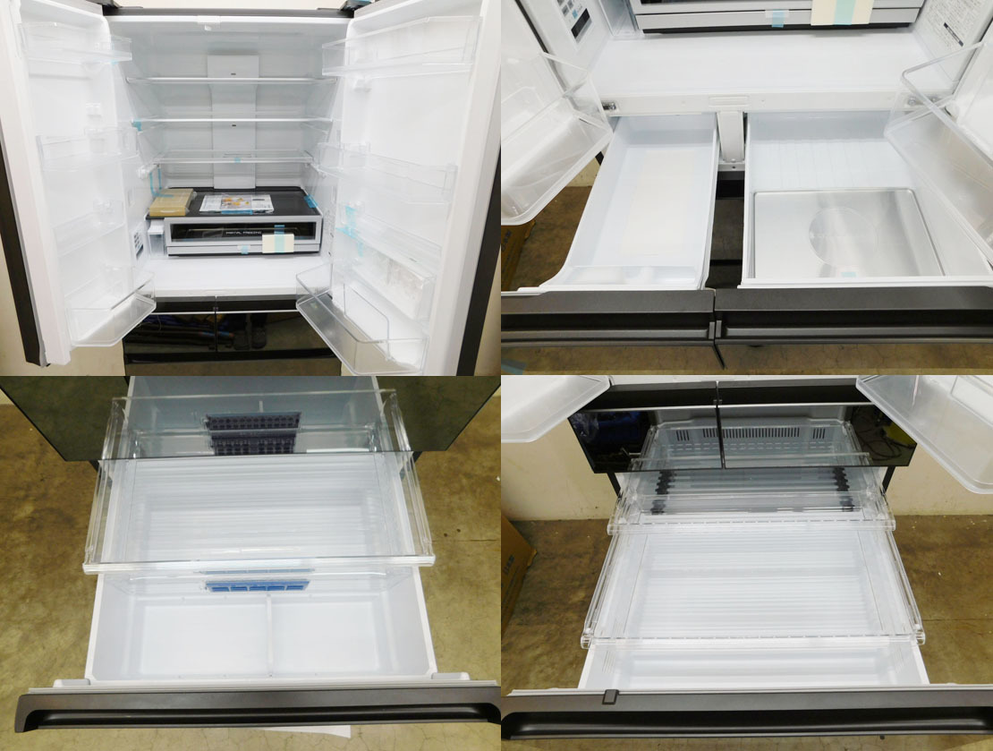 未使用 訳あり 特価品 引取歓迎 札幌 2022年製 650L パナソニック 冷凍冷蔵庫 NR-F658WPX オニキスミラー 札幌市内のみ配達可 