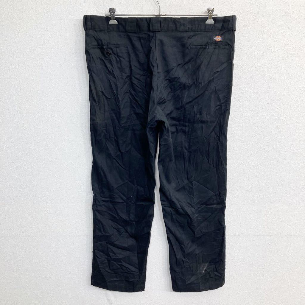 Dickies 874 ワークパンツ W44 ディッキーズ オリジナルフィット ビッグサイズ ブラック 古着卸 アメリカ仕入 2305-528_画像4