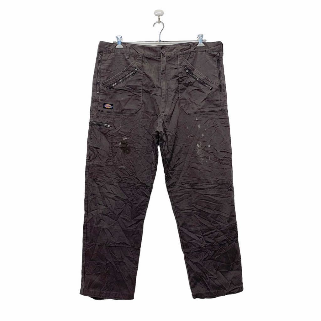 Dickies REDHAWL ワークパンツ W42 グレー ディッキーズ ワーク ストリート カーゴパンツ ビッグサイズ 古着卸 アメリカ仕入れ b501-67_画像1